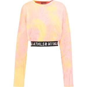 myMo ATHLSR Funkčné tričko pastelovo oranžová / pastelovo ružová vyobraziť