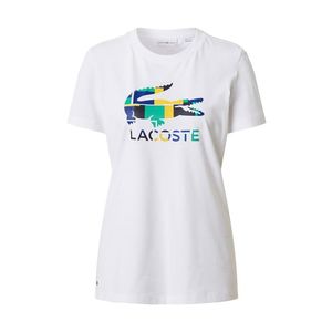 Lacoste Sport Funkčné tričko biela / zmiešané farby vyobraziť