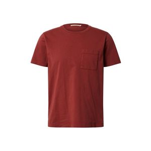 Nudie Jeans Co Tričko 'Roy' hrdzavo červená vyobraziť