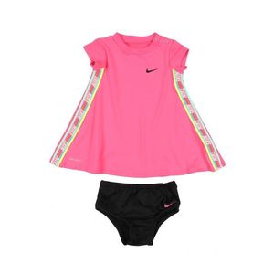 Nike Sportswear Šaty 'RAINBOW TAPING DRESS' ružová vyobraziť