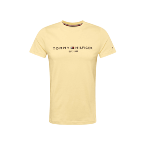 TOMMY HILFIGER Tričko pastelovo žltá / tmavomodrá / červená / biela vyobraziť
