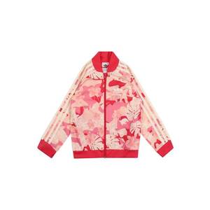 ADIDAS ORIGINALS Tepláková bunda ružová / krémová / malinová / svetloružová vyobraziť