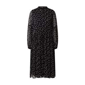 BRUUNS BAZAAR Košeľové šaty 'Dotta Avery' čierna / biela vyobraziť