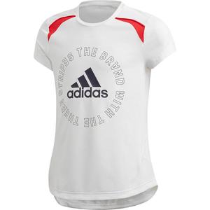 ADIDAS PERFORMANCE Funkčné tričko sivá / biela / červená / čierna vyobraziť