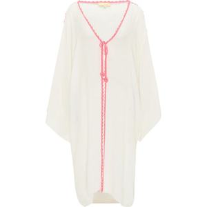MYMO Kimono biela / ružová / neónovo žltá vyobraziť