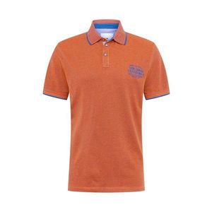 TOM TAILOR Tričko oranžová / kráľovská modrá vyobraziť