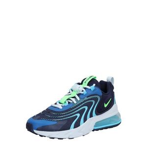 Nike Sportswear Nízke tenisky 'Air Max 270 React' čierna / biela / modrá vyobraziť
