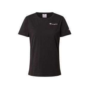 Champion Authentic Athletic Apparel Tričko čierna / biela vyobraziť
