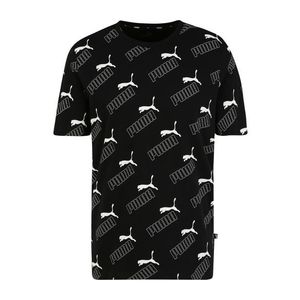 PUMA Funkčné tričko 'AMPLIFIED AOP' biela / čierna vyobraziť