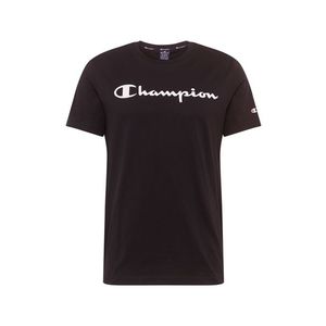 Champion Authentic Athletic Apparel Tričko čierna / biela / červená vyobraziť