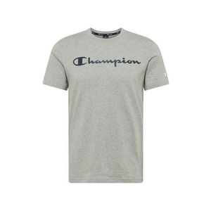 Champion Authentic Athletic Apparel Tričko sivá / námornícka modrá vyobraziť