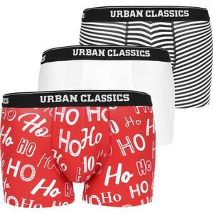 Urban Classics Boxerky červená / biela / čierna vyobraziť