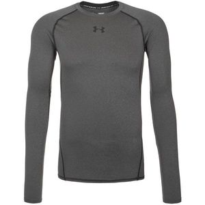 UNDER ARMOUR Funkčné tričko 'HeatGear Compression' sivá melírovaná / tmavosivá vyobraziť