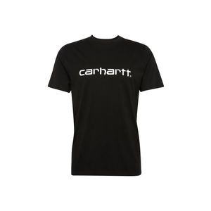 Carhartt WIP Tričko čierna / biela vyobraziť