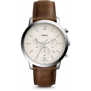 FOSSIL Analógové hodinky 'Neutra Chrono, FS5380' hnedá / strieborná vyobraziť