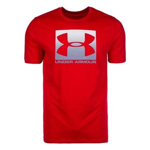 UNDER ARMOUR Funkčné tričko červená / biela / sivá vyobraziť
