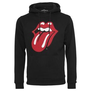 Mister Tee Mikina 'Rolling Stones Tongue' červená / čierna vyobraziť