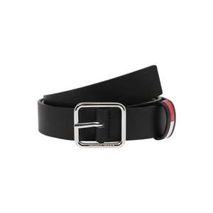 Tommy Jeans Opasky 'TJW CORP LEATHER BELT 3.0' čierna vyobraziť