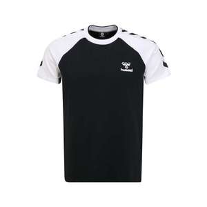 Hummel Funkčné tričko 'Mark' čierna / biela vyobraziť