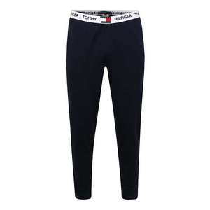 Tommy Hilfiger Underwear Pyžamové nohavice biela / červená / námornícka modrá vyobraziť