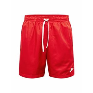 Nike Sportswear Plavecké šortky červená / biela vyobraziť