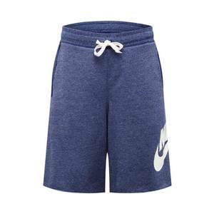 Nike Sportswear Nohavice modrá melírovaná / biela vyobraziť