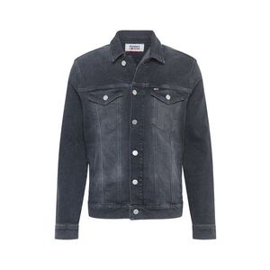 Tommy Jeans Prechodná bunda sivý denim vyobraziť