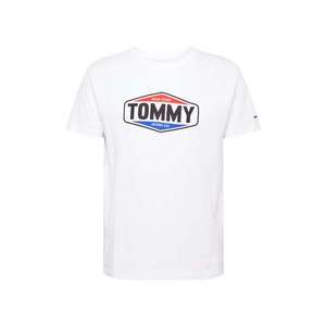 Tommy Jeans Tričko tmavomodrá / biela vyobraziť