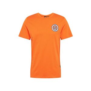G-Star RAW Tričko oranžová / námornícka modrá / biela vyobraziť