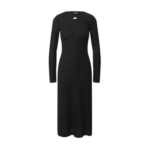 Gina Tricot Pletené šaty 'Yolanda' čierna vyobraziť