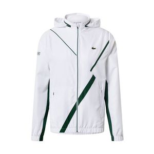 Lacoste Sport Športová bunda 'Taffetas Diamante' zelená / biela vyobraziť