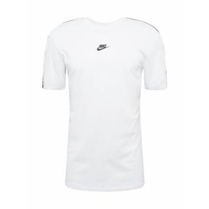 Nike Sportswear Tričko 'REPEAT' čierna / biela vyobraziť