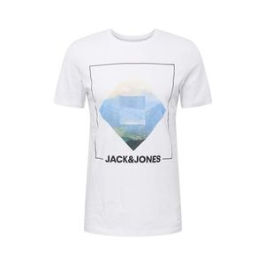 JACK & JONES Tričko 'Barista' biela vyobraziť