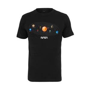 Mister Tee Tričko 'NASA Space' čierna / zmiešané farby vyobraziť