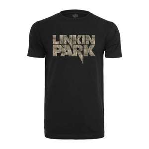 Mister Tee Tričko 'Linkin Park' svetlobéžová / čierna vyobraziť
