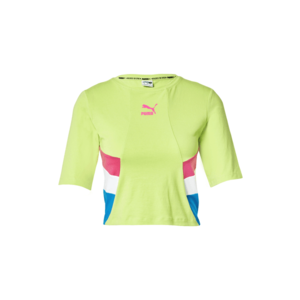 PUMA Funkčné tričko pastelovo zelená / ružová / biela / kráľovská modrá vyobraziť