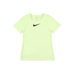 NIKE Funkčné tričko čierna / neónovo žltá vyobraziť