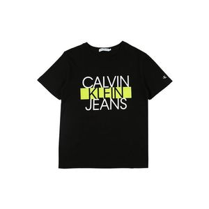 Calvin Klein Jeans Tričko čierna vyobraziť