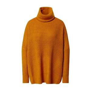 VERO MODA Oversize sveter 'LEANNA' horčicová vyobraziť