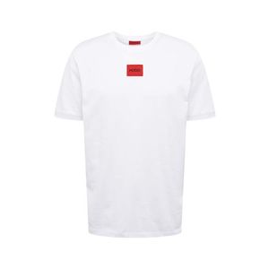 HUGO Tričko 'Diragolino' biela vyobraziť