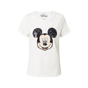 ONLY Tričko 'Mickey' biela / čierna vyobraziť
