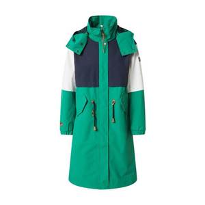 ICEPEAK Outdoorový kabát 'Algoma' zelená / tmavomodrá / biela vyobraziť