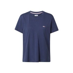 Tommy Jeans Tričko námornícka modrá / biela / ohnivo červená vyobraziť