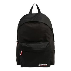 Tommy Jeans Batoh 'Campus' čierna / biela / červená vyobraziť