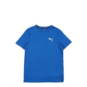 PUMA Funkčné tričko biela / kráľovská modrá vyobraziť