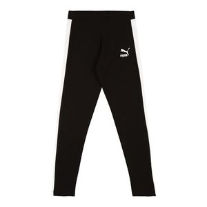 PUMA Športové nohavice 'Classics T7' čierna / biela vyobraziť