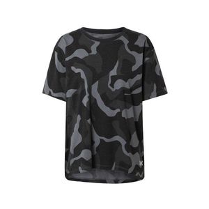 UNDER ARMOUR Funkčné tričko 'Denali' čierna / sivá vyobraziť