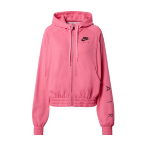 Nike Sportswear Tepláková bunda ružová / čierna vyobraziť