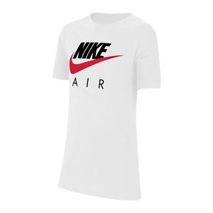 Nike Sportswear Tričko biela / červená / čierna vyobraziť