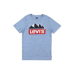 LEVI'S Tričko modrá melírovaná / biela / červená / čierna vyobraziť